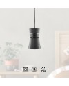 PAGODA * COLGANTE  GU10 NEGRO